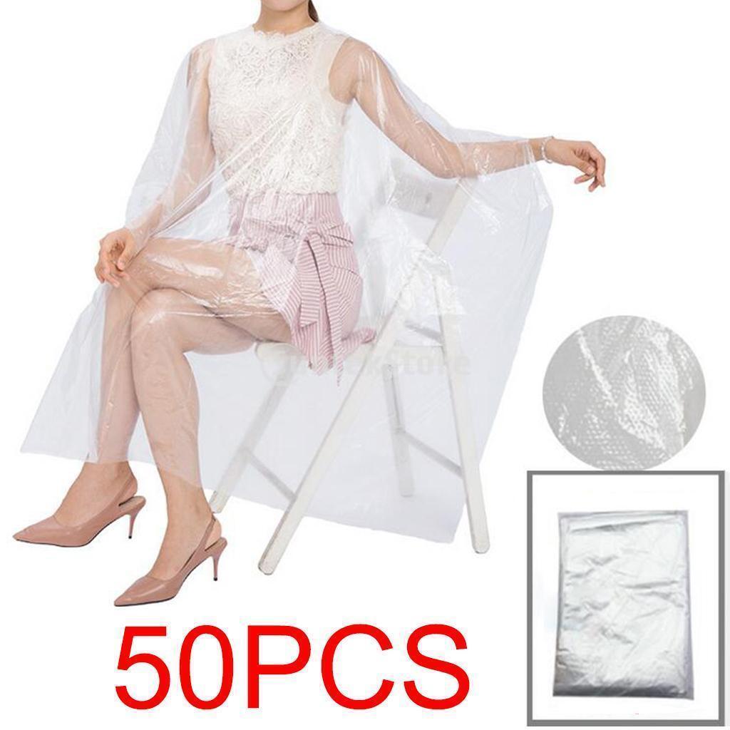 Hairdressing Cutting Capes Waterproof Hair Styling Coloring Gown Apron 50x