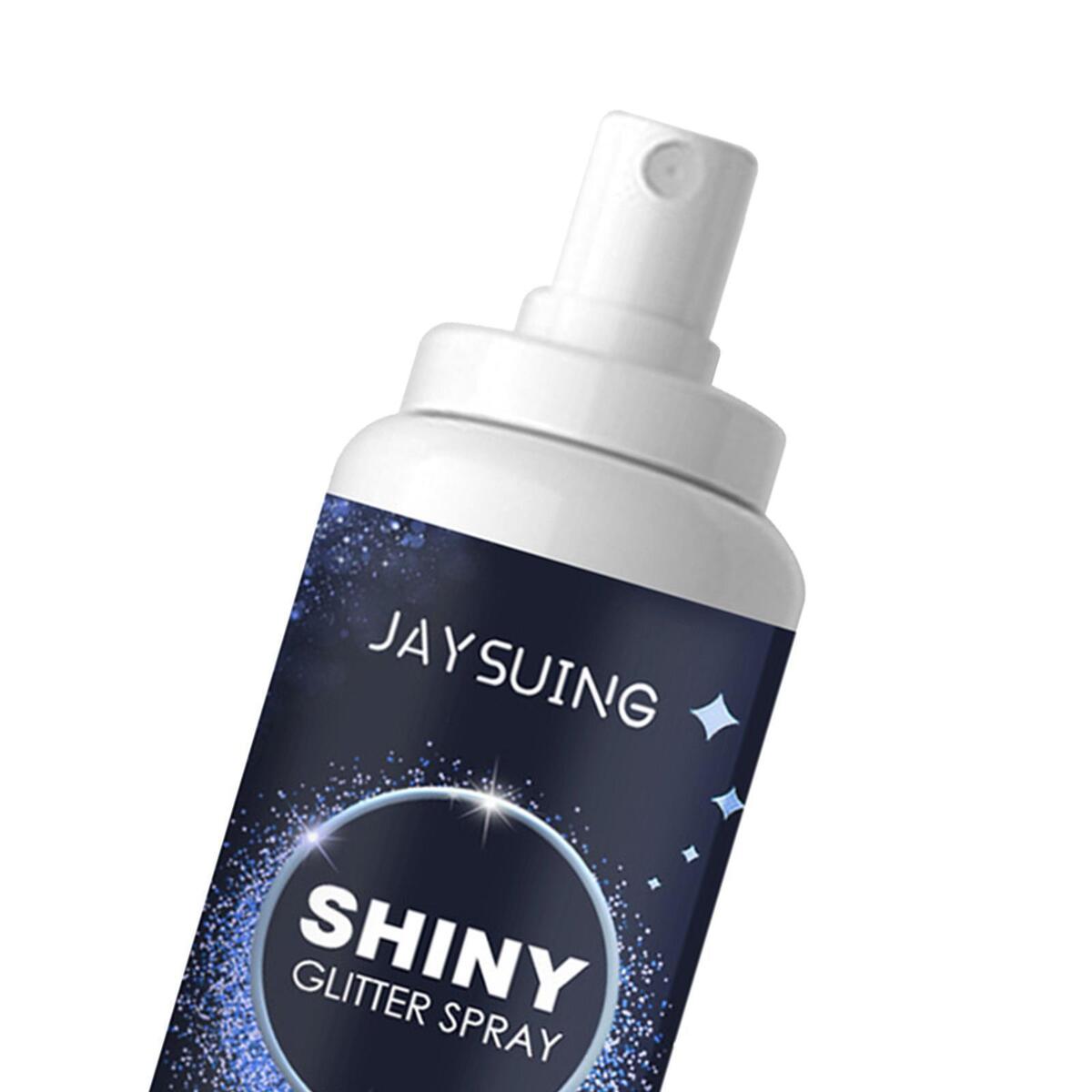 Shiny Glitter Spray Holographic Powder Sprays Long Lasting 60ml for Party