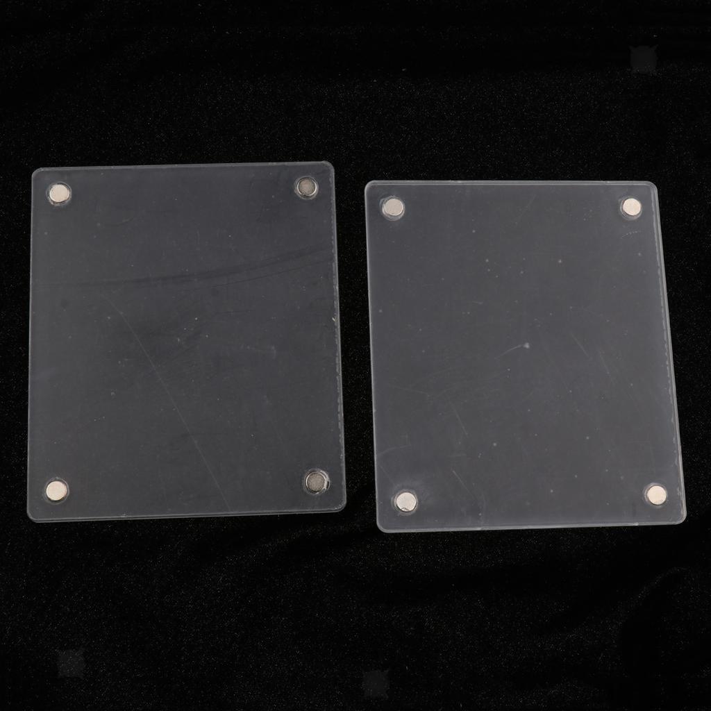 5Pc Acrylic  Photo  Fridge Photo Display for   SQUARE