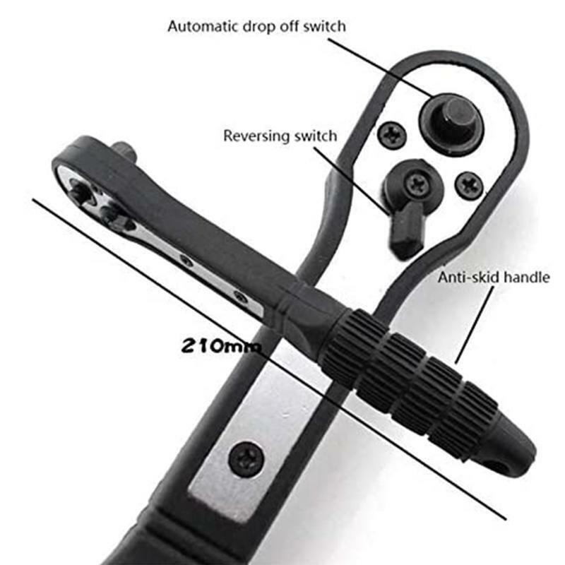 Socket Wrench Set Ratchet Sets Mechanic Tools Kit Bit Sockets for Automotive