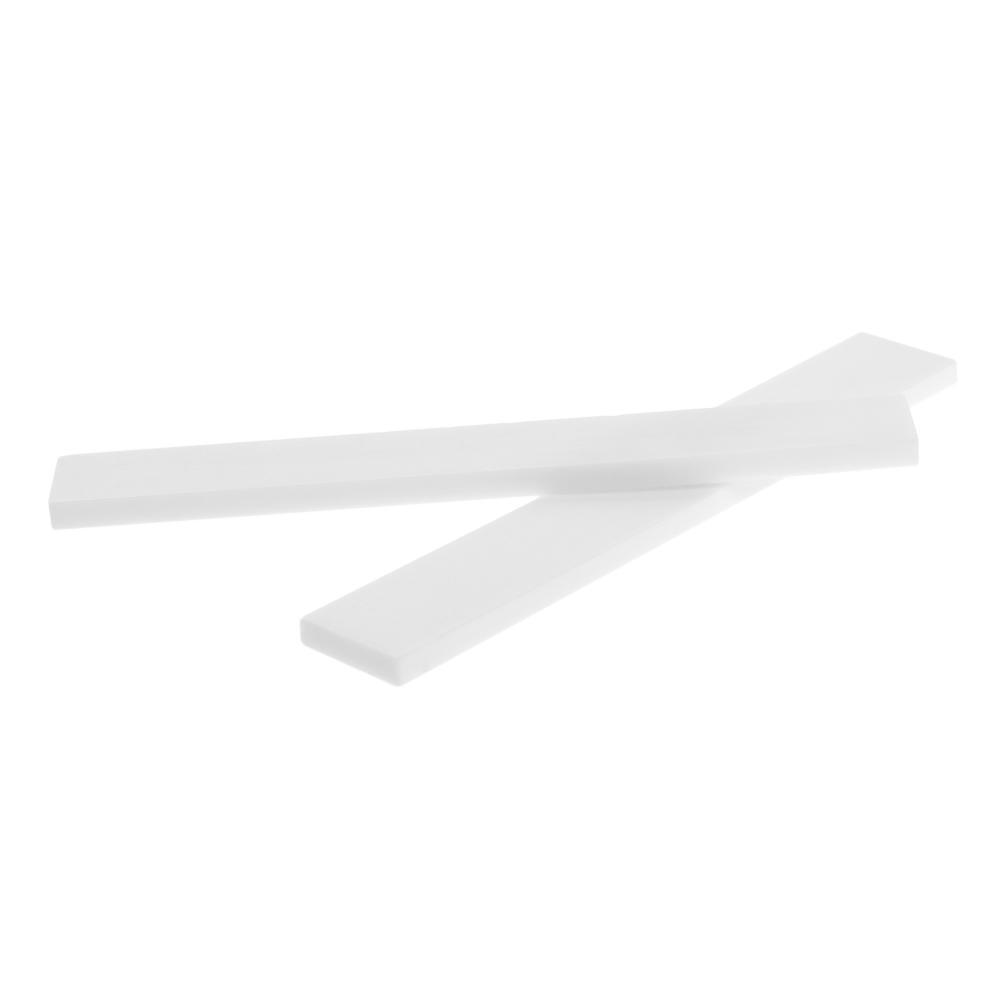 2pcs Buffalo Bone Guitar Bridge Saddle Blank for Classical Acoustic Guitar