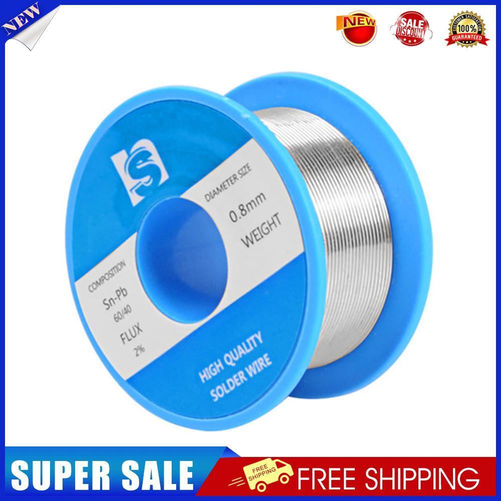 60/40 Low Melting Point Tin Wire 50g 0.8mm High Purity Solder Wire Roll