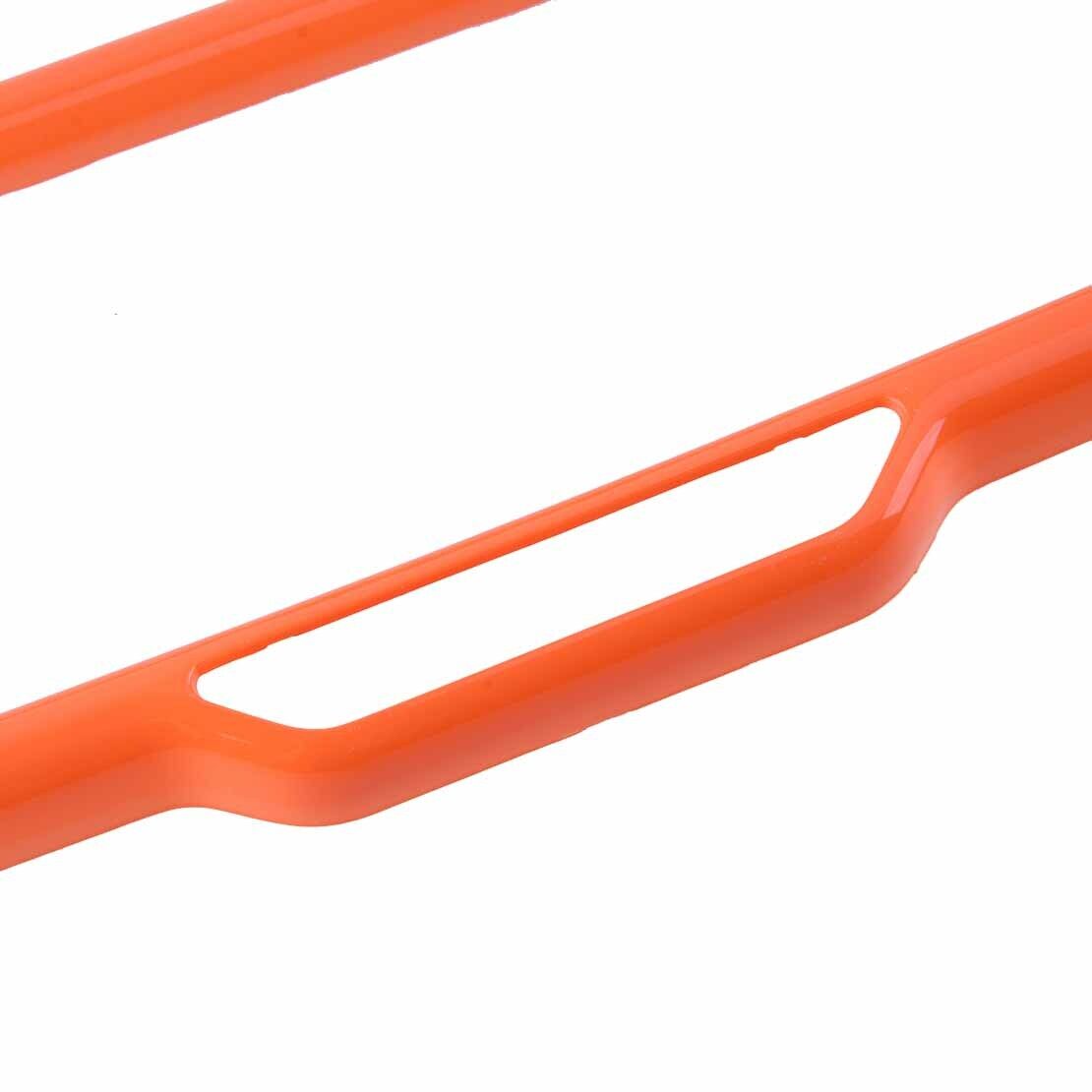 Orange Interior Rear View Mirror Frame Cover Fit for Dodge Challenger 2015-2020