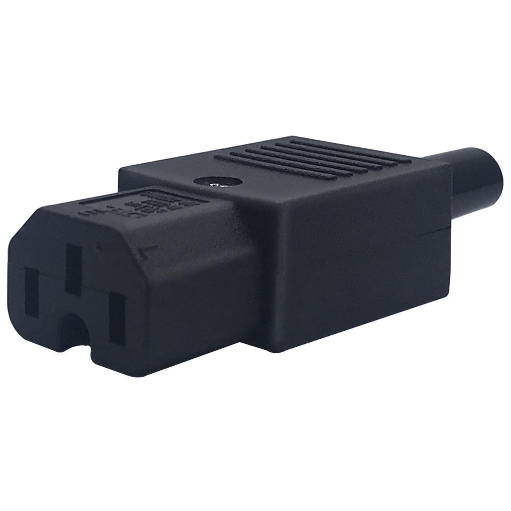 Mains Plug IEC320 C15 Plug Renewable 250V IEC320 3 Pole Plug
