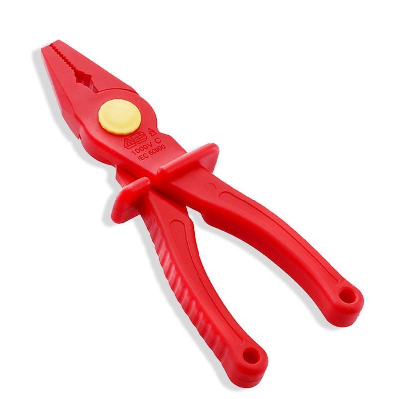 Insulation Pliers with Anti-burn Glass Fiber for Hand Tools Labor-saving