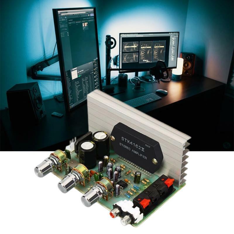 DX-0408 50Wx2 Dual Channel Audio Amplifier Board AC Dual 15V-18V DIY Amplifier