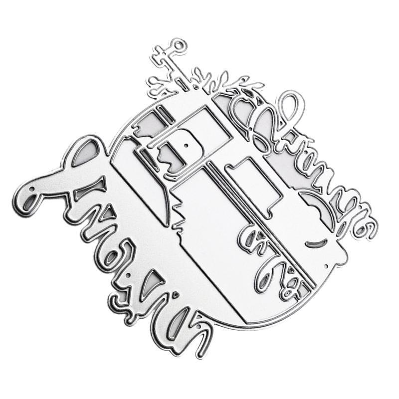 Creative Car Metal Cutting Dies Stencil Scrapbooking Album Paper Card Template