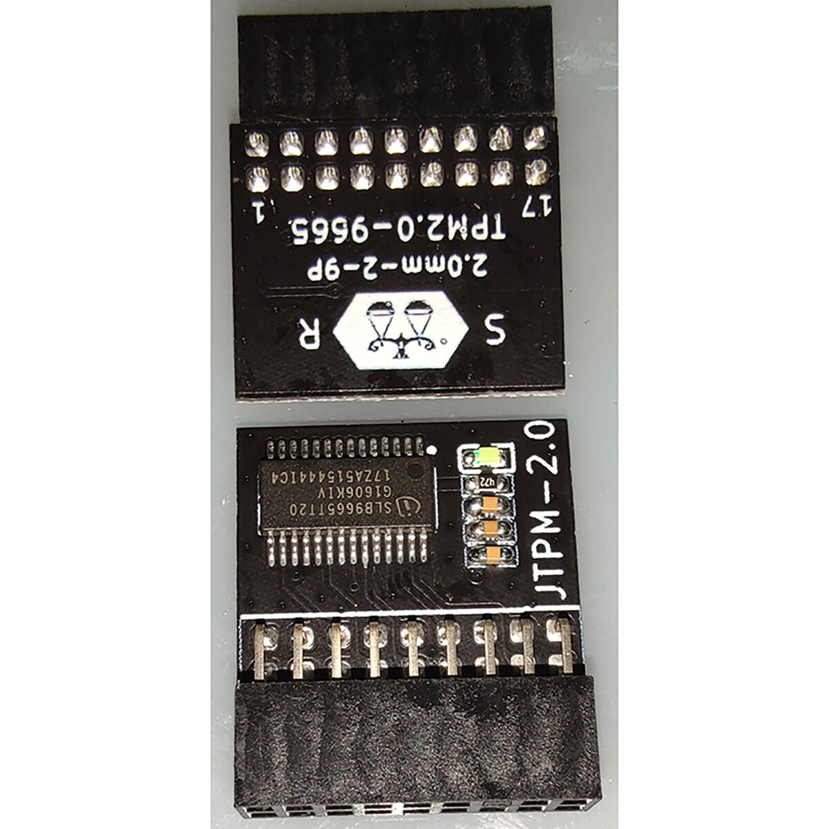 TPM TPM2.0 Module ASRock TPM 18-1 Pin Security Module Win11 for Infineon Update