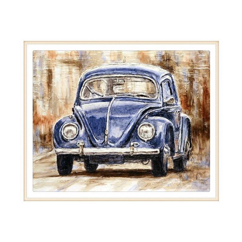 Car 5D Full Diamond Embroidery Painting DIY Painting Cross Stitch Home Decor Kit