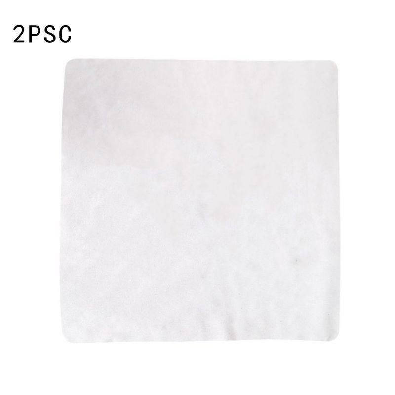 2PCS 40x40CM Water Absorbent Suede Deerskin Towel Clean Cloth LP Vinyl Records