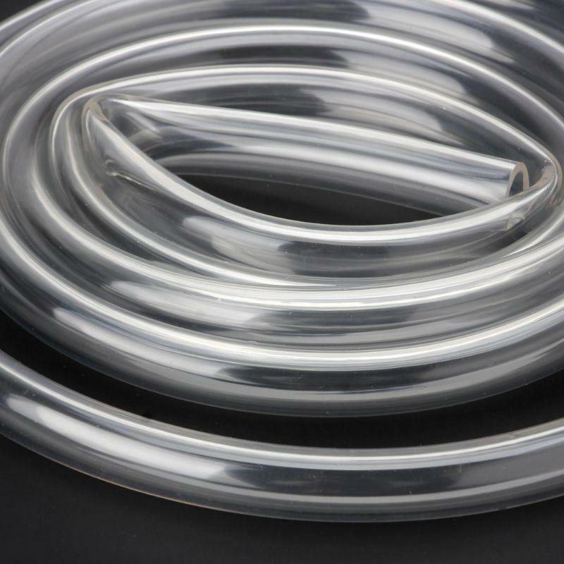 2m High Quality Transparent Soft Plumbing Hoses PVC Tube 9.5X12.7mm Pipe Water