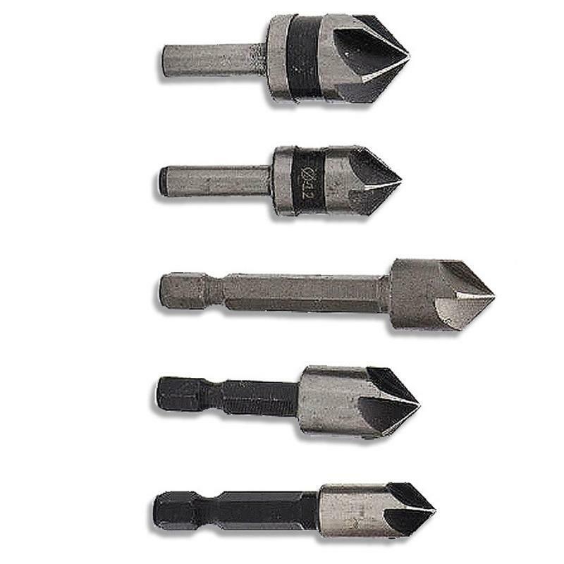 82 Degree Round Shank/ Hex Shank 5 Pieces Iron 82 Degree Round Shank