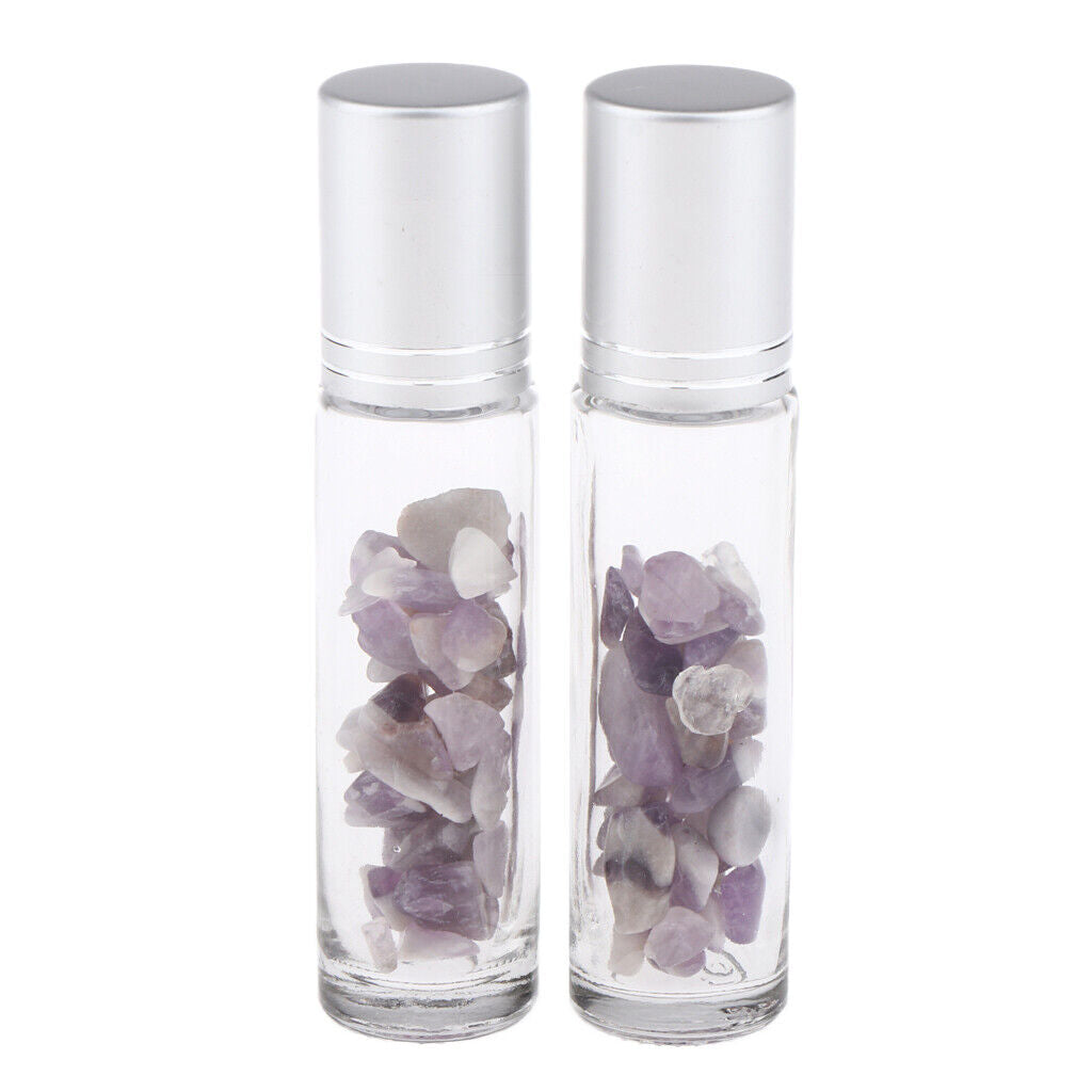 4Pcs 10ml Essential Oils Perfume Liquids Aromatherapy Roll-on Bottles Tubes