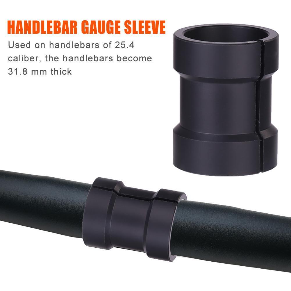Bicycle Handlebar Diameter Adapter 25.4 to 31.8mm MTB Road Bike Accessories