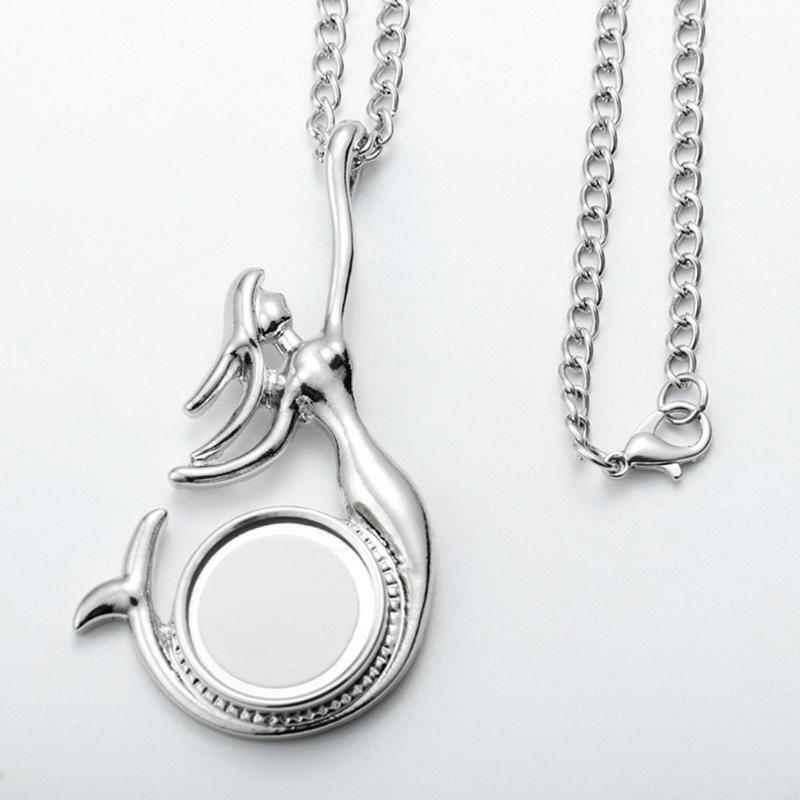 European and American Jewelry Necklace Blank Sublimation Tag Necklace
