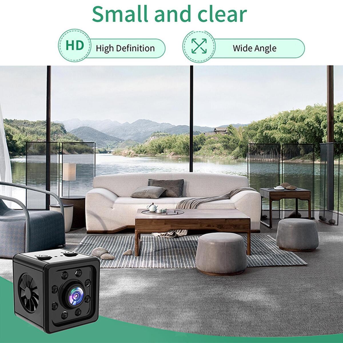 Cordless Safety Wi-Fi Camera Mini Small IP Camera Smart Home IR