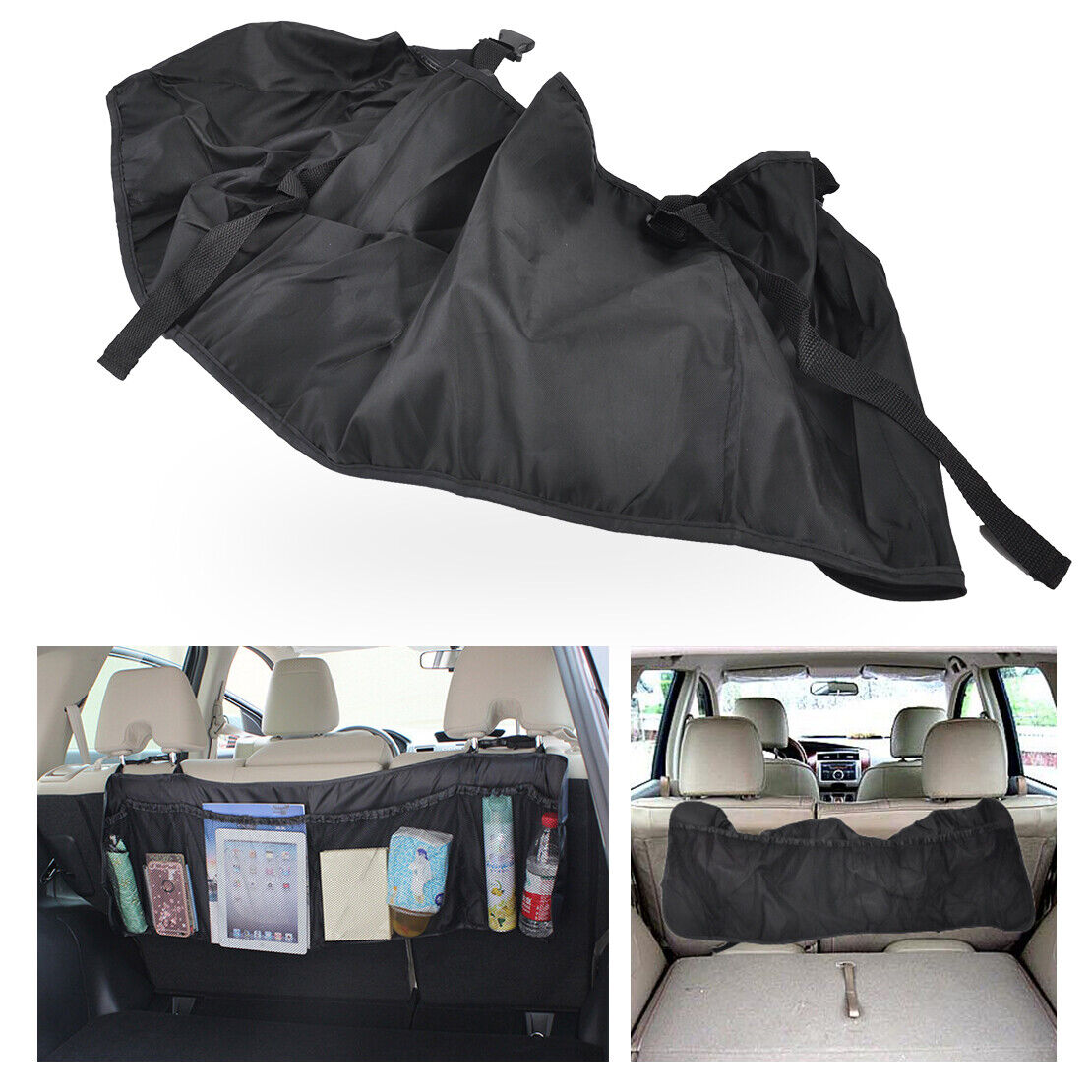 Travel Storage Bag Holder Pouch Car Back Seat Tidy Organizer Multi-Pocket Li