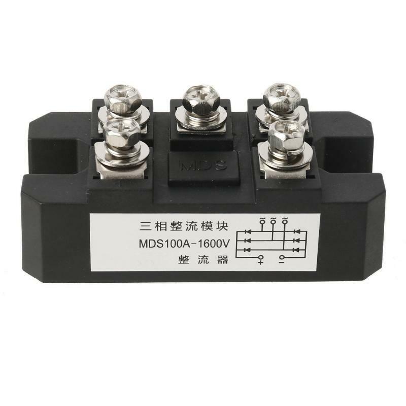 MDS100A 3-Phase Diode Bridge Rectifier 100A Amp 1600V Bridge Rectifier Module