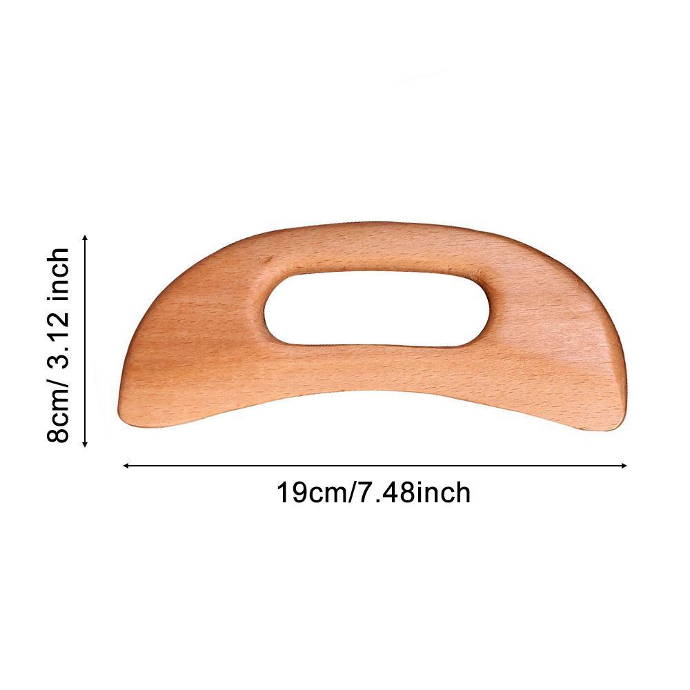Back Legs Release Pain Health Treatment Stick Beech Gua sha Massage