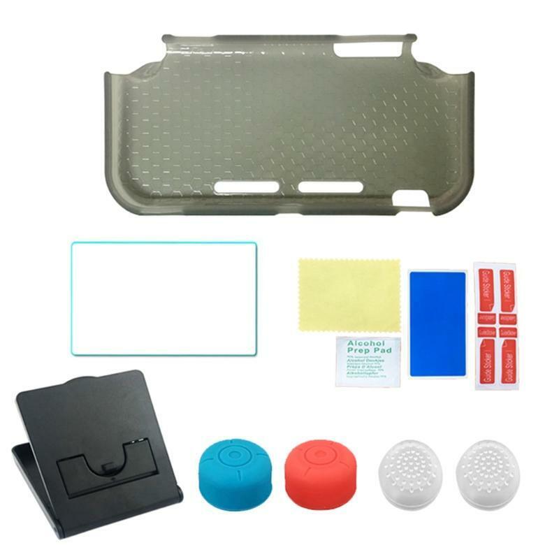 7 in 1 Kit TPU Shell Case + Play+ Stand Holder + Screen Film for N-Switch Lite