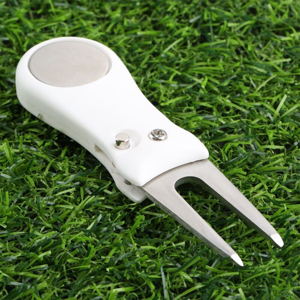 PP+Steel Golf Divot Repair Switchblade Tool Golf Maraker Golf Club Clean Equip