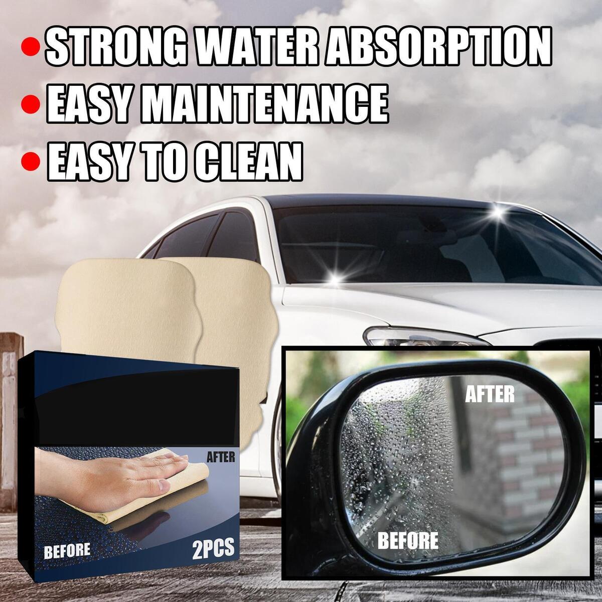Premium Wash Towel 2 Pieces Car Drying Towel Fit for Camera Lens Car Wash