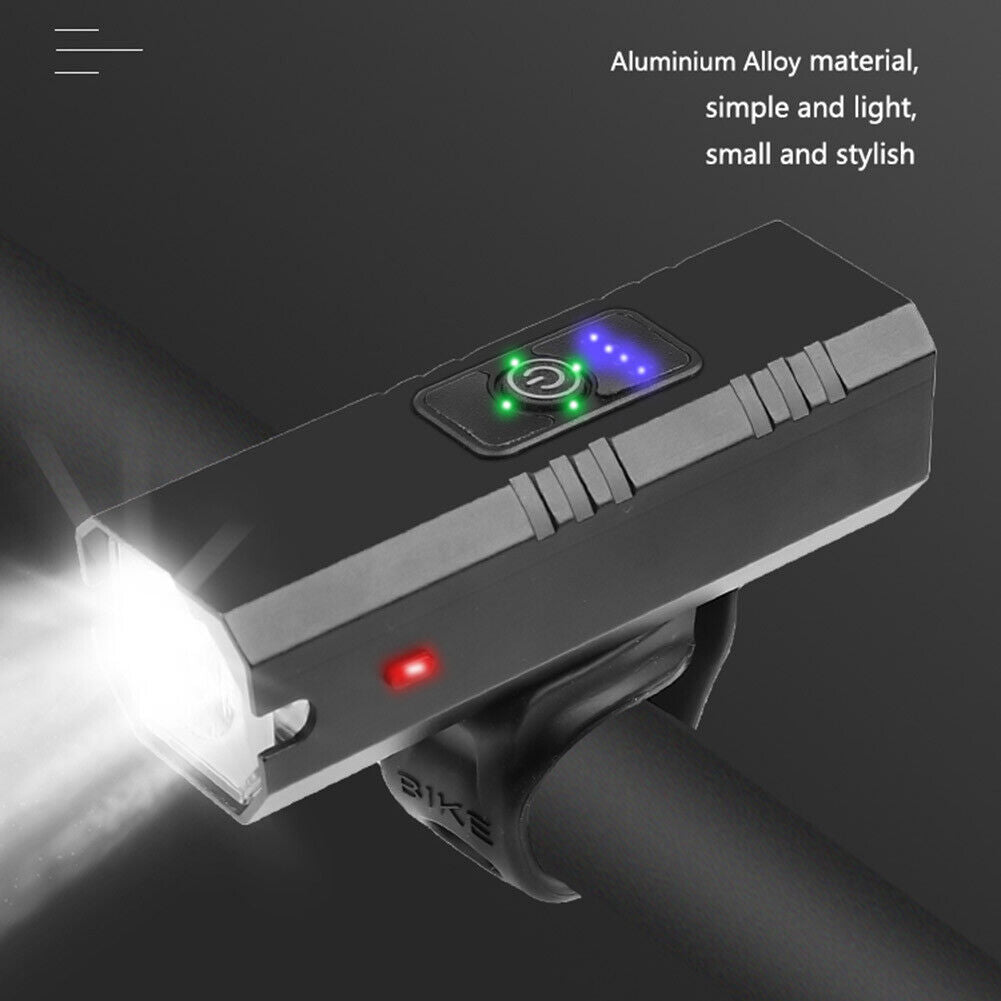 Bicycle Light USB Rechargeable 800LM Cycling Headlight MTB LED Front Lamp