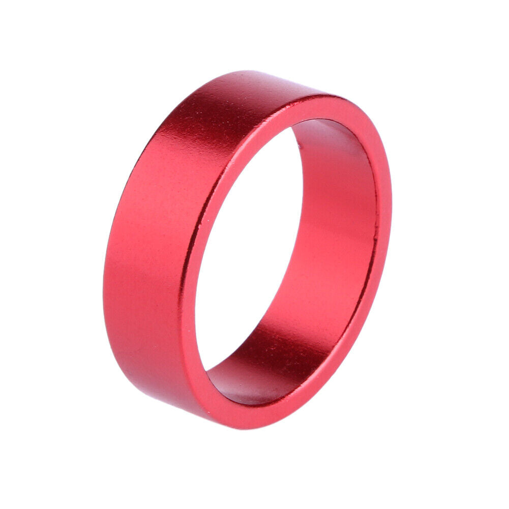 4pcs Aluminum Alloy Handlebar Headset Washer Bike Front Fork Spacer (Red)