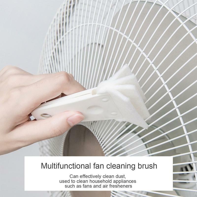 Fan Cleaning Brush with Handle Handheld Multifunctional Cleaning Tool