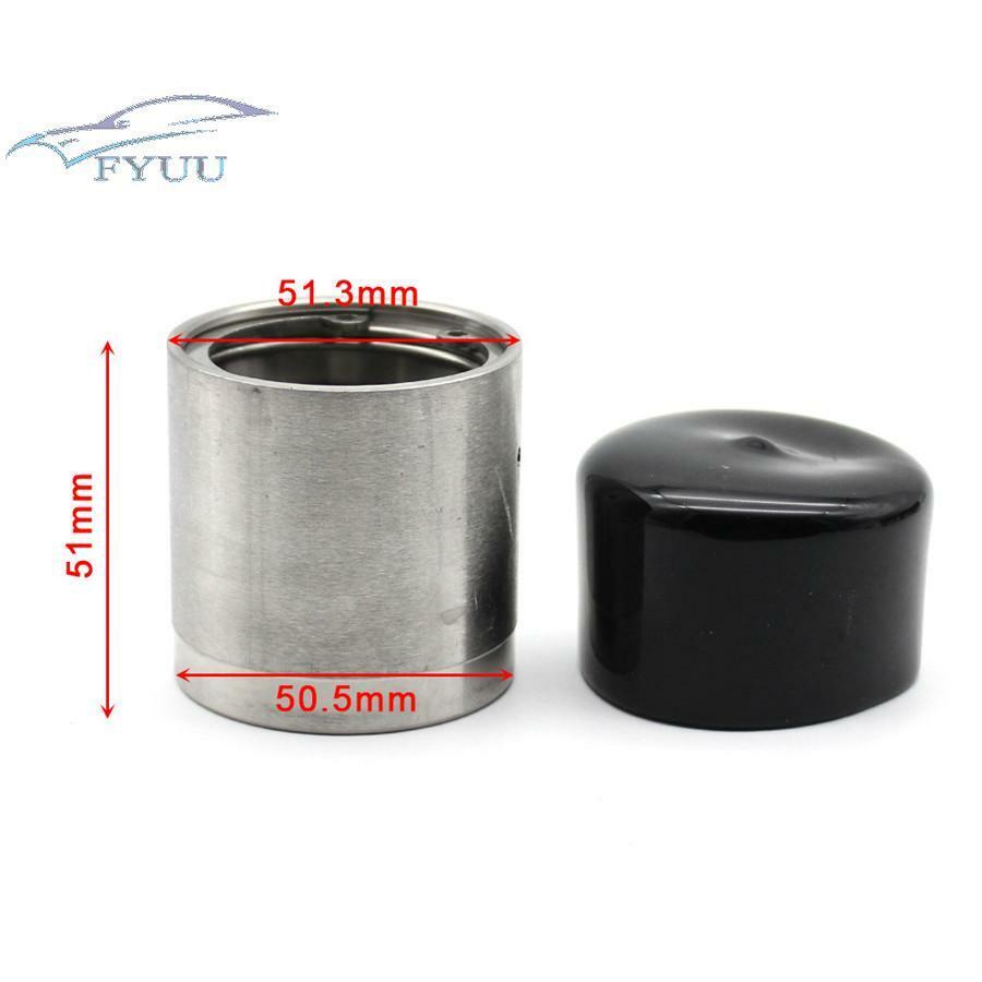 2* Boat Trailer Bearing Buddy 1.980'' w/ 2X Protective Bra Stainless Steel SS