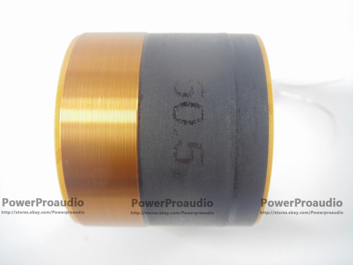 2pcs 50.5mm  bass voice coil Speaker horn woofer Repair parts