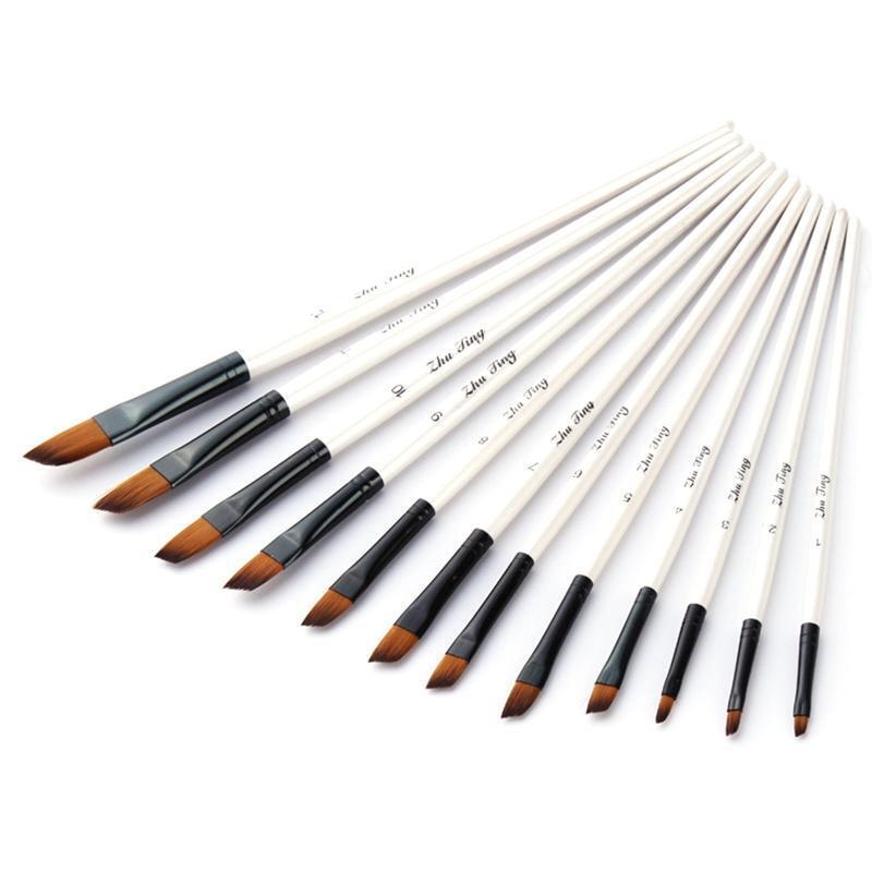 Artists Paint Brush Set Easter Supplies for Easter Egg Coloring Acrylic Paitting