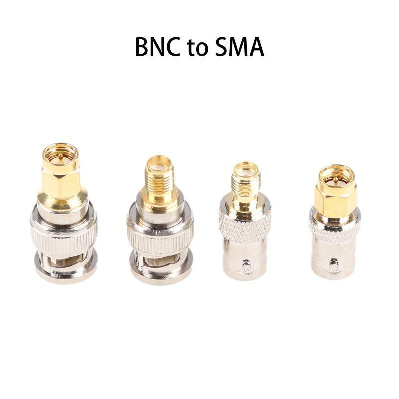 4 Pieces SMA to BNC Kits for Wi-Fi Radios External Antenna Corrosion Protection