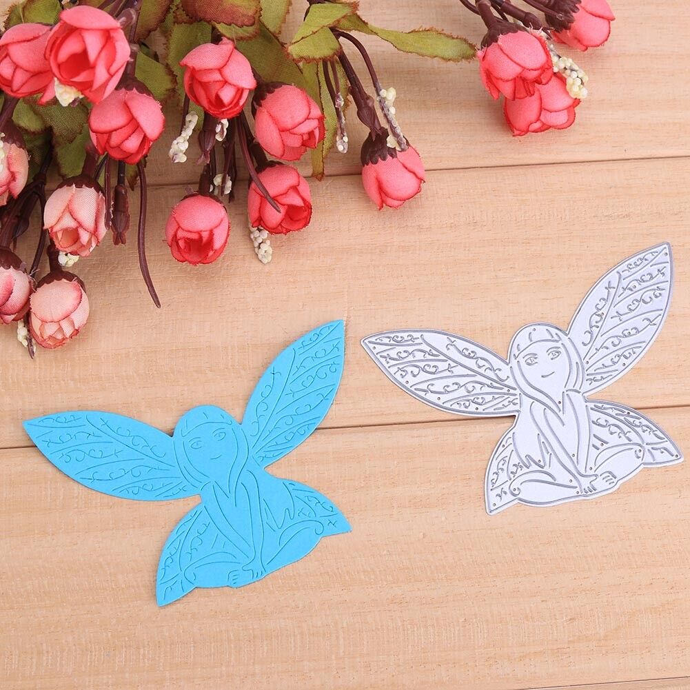 Angel Pattern Metal Cutting Die Embossing Stencil for Scrapbook Album Craft