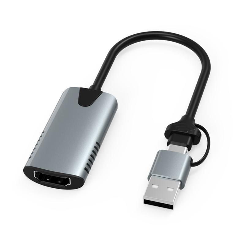 4K@30HZ high-definition input Plug And Play Capture Card Aluminum Alloy