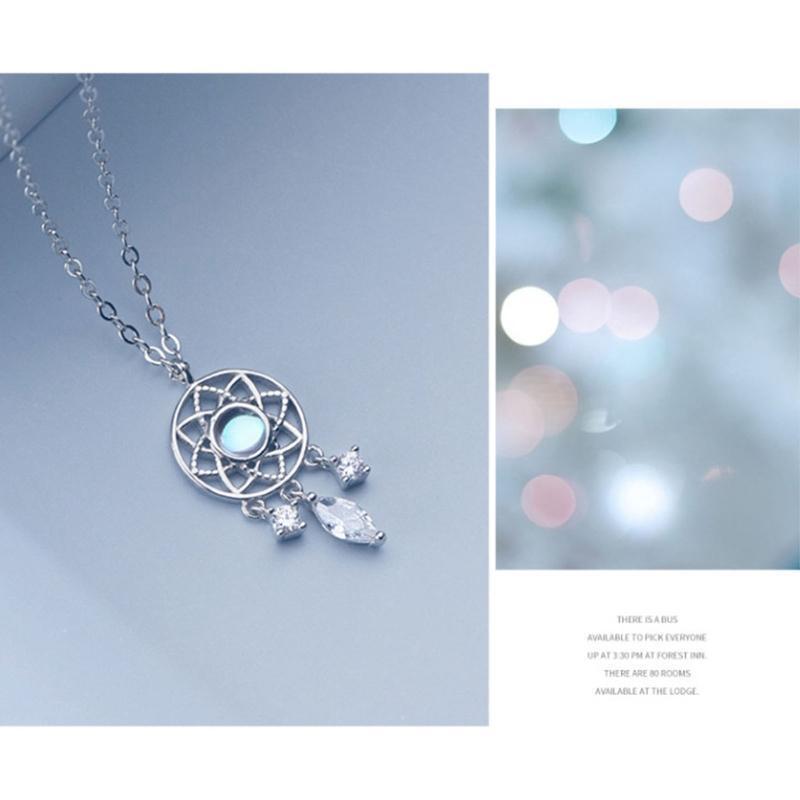 Dreamcatcher Necklace for Women Creative Pendant Elegant Party Necklace Jewelry