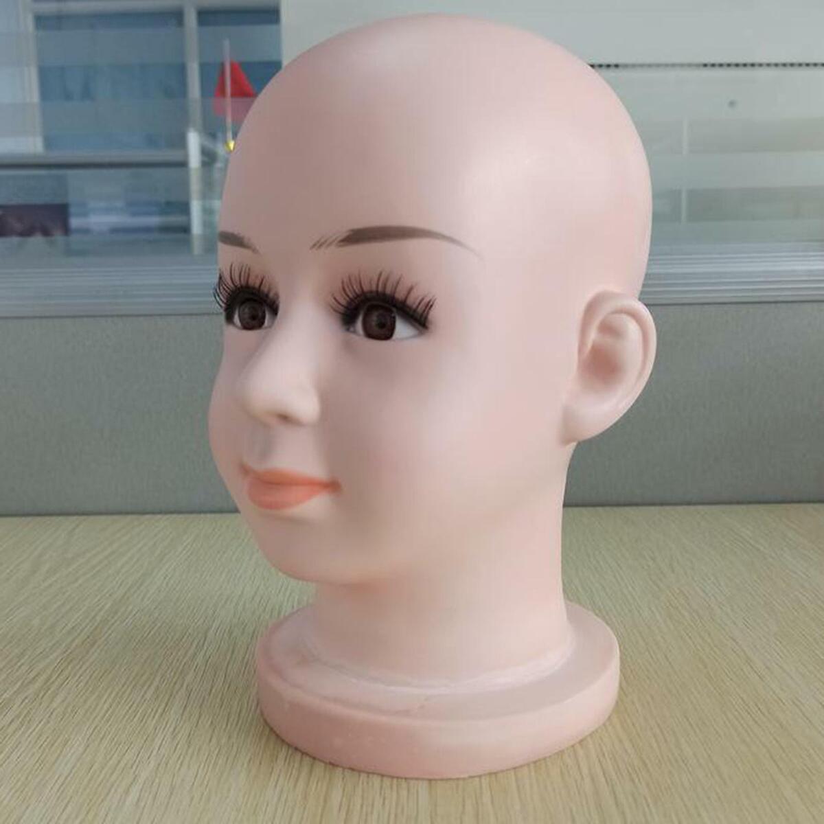 PVC Baby Head  Wig Hat Glasses Display Stand Tools , Beauty &