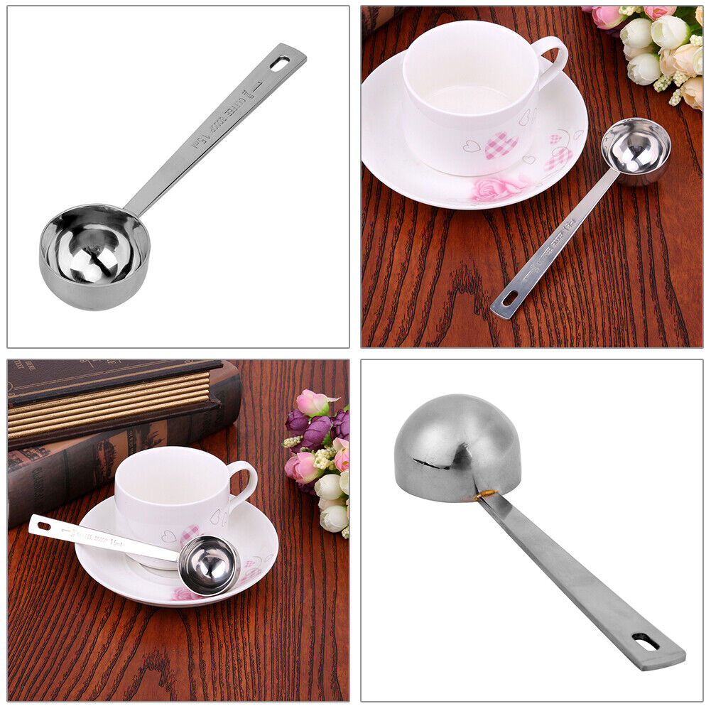 15ML/30ML Coffee Scoop Thicken Stainless Steel Tablespoon Measuring Spoon