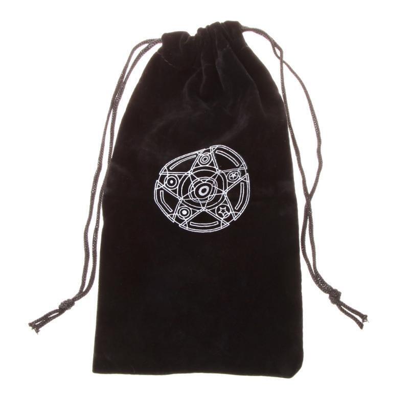 Tarot Storage Bag  Tarot Card Divination Bag Drawstring Package Altar Tarot Box