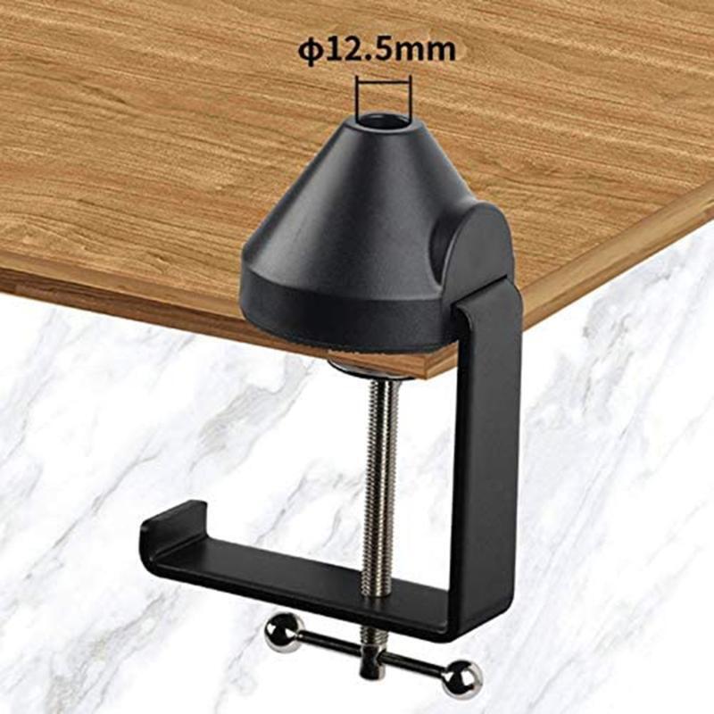 Desktop Clamp Cantilever Bracket Clip for Microphone Suspension Boom Scissor Arm