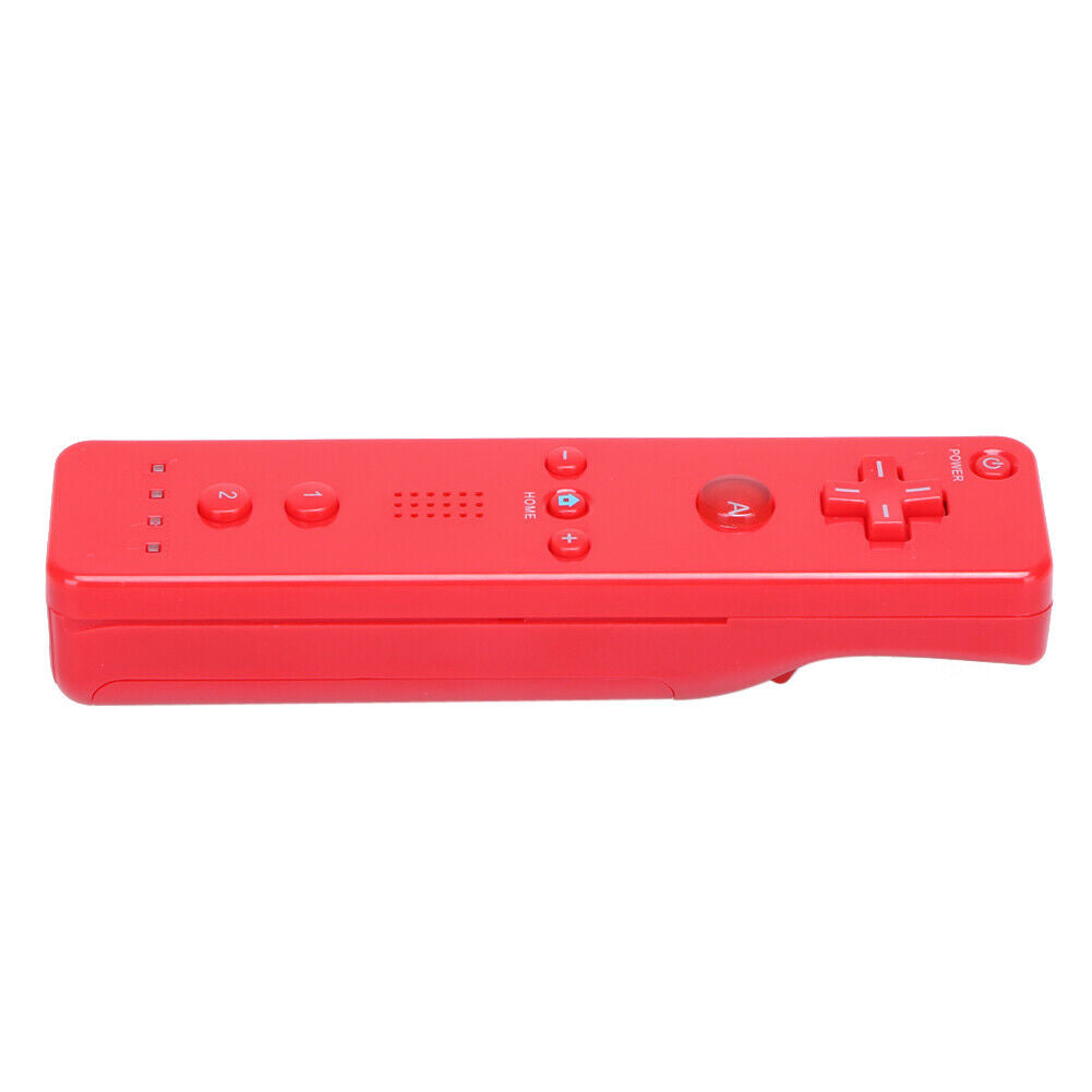 Wireless Remote Control Gamepad Controller for Nintend Wii for Wii U (Red)