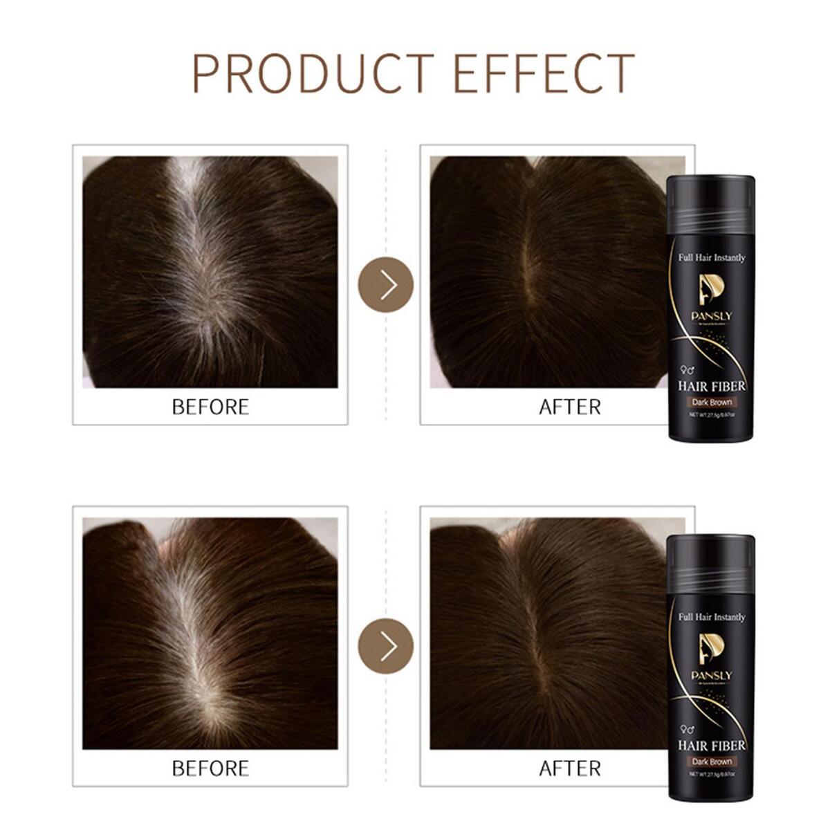 Professional Hair Building Fibers Fibres Naturally Thicker Looking Hair