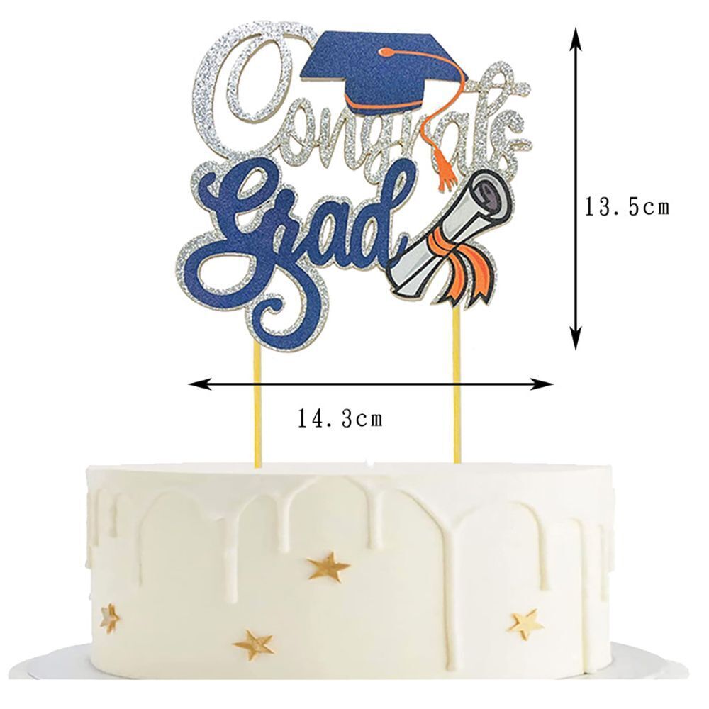 Congrats Grad Party Decor 2022 Graduations Cake Cupcake Toppers Class of 2022