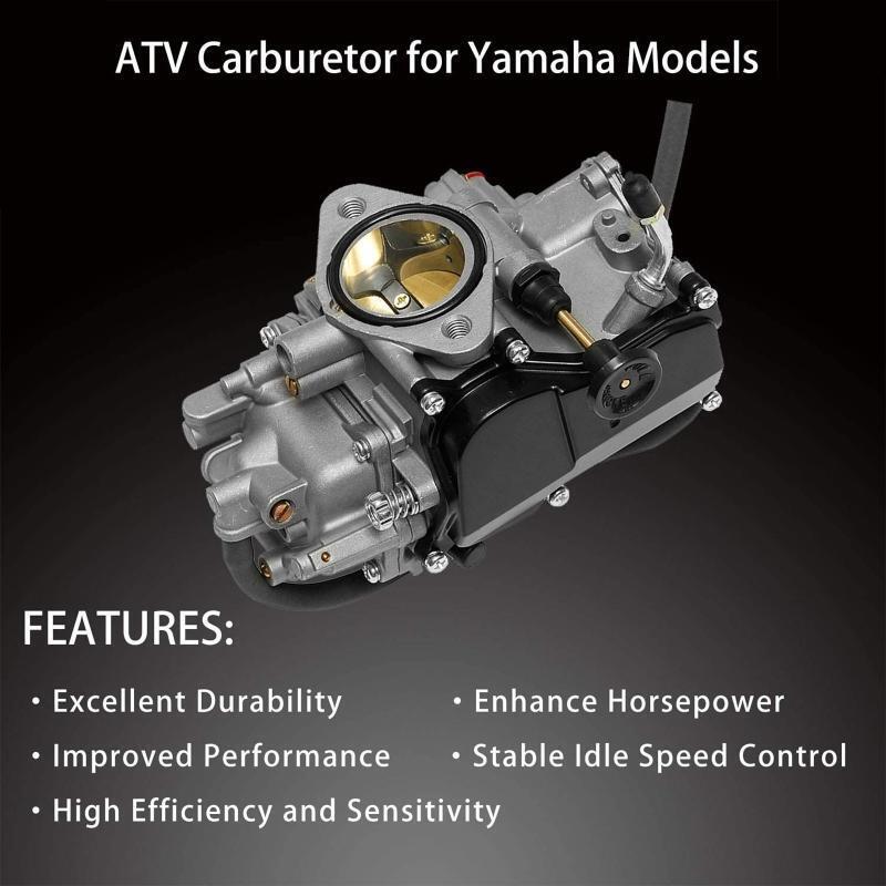 Carburetor Carb for ATV Yamahe 1987-1990 & 1992-1995 Moto-4 350 YFM350
