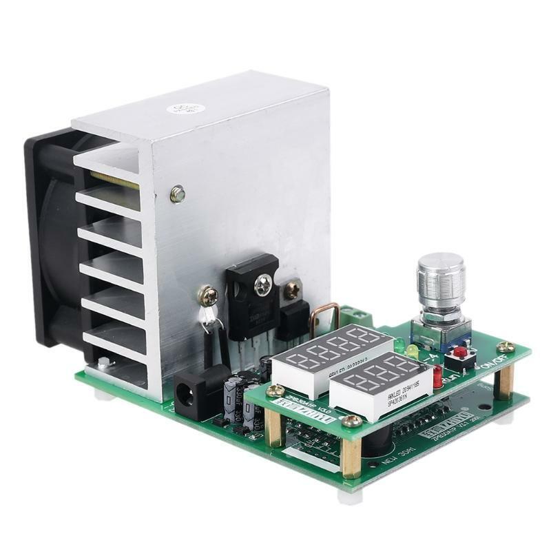 Upgraded 110W 9.99A 30V Constant Current Electronic Load Battery Capacity Tester