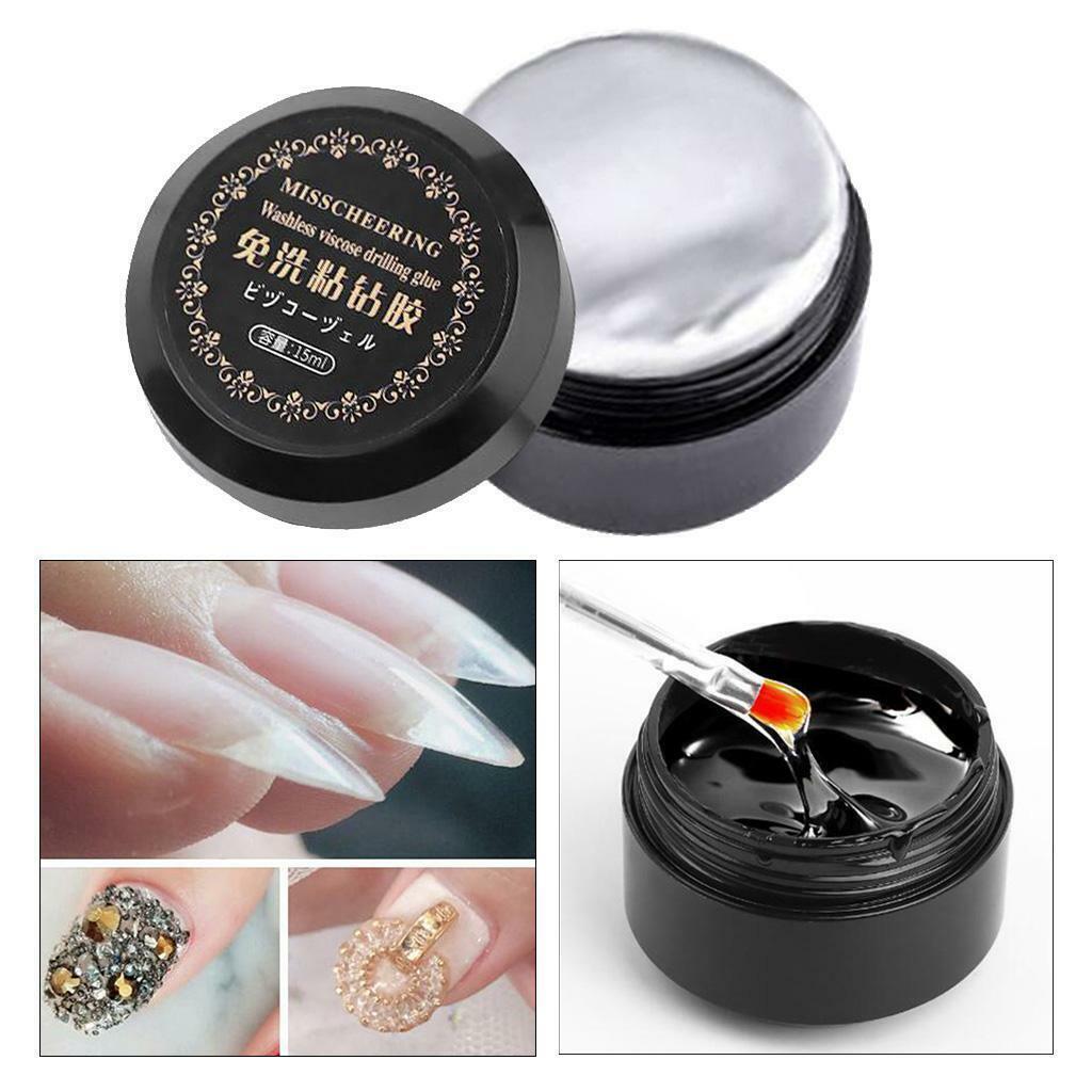 Hard Nail Adhesive Sealing Sticky Drill Package Jewelry  Glue
