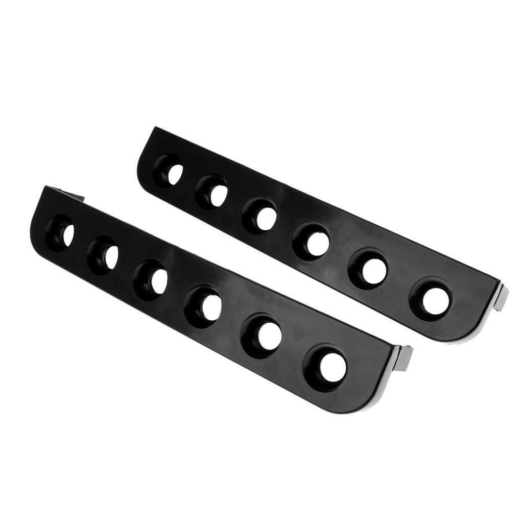 DURABLE POOL/ SNOOKER CUE RACK HOLDS 6 CUES BILLIARD RODS HOLDER STAND BLACK