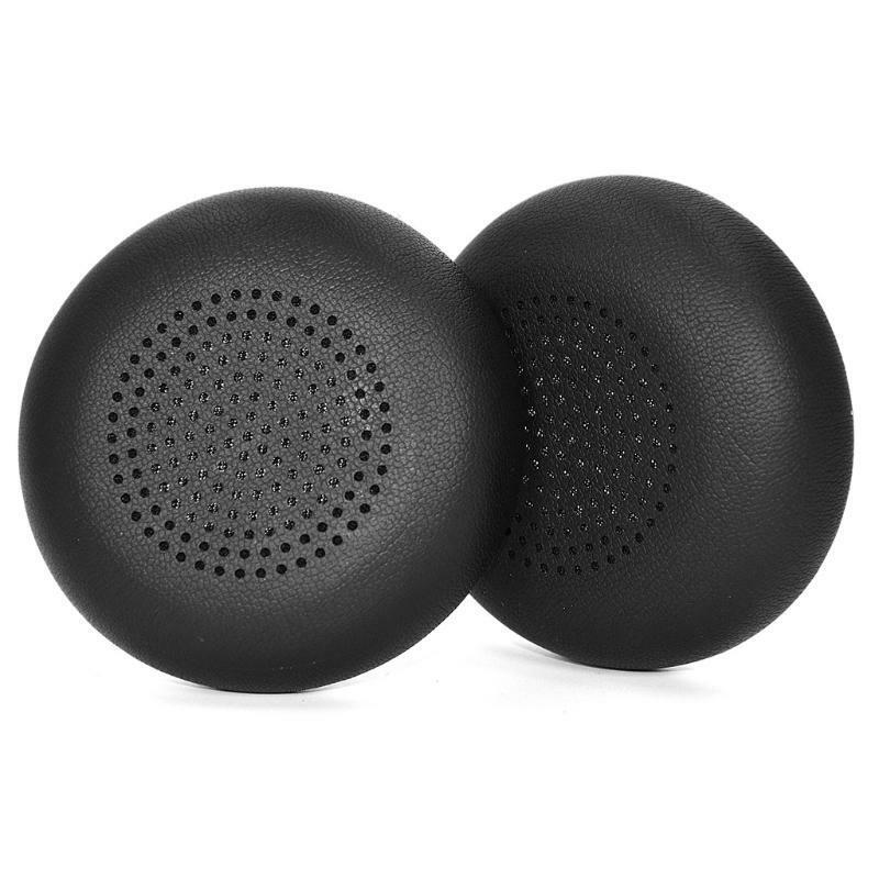 Replacement Leather Ear Pads Cover Earpads for -Jabra Evolve 75 75+ / 75 UC / 75