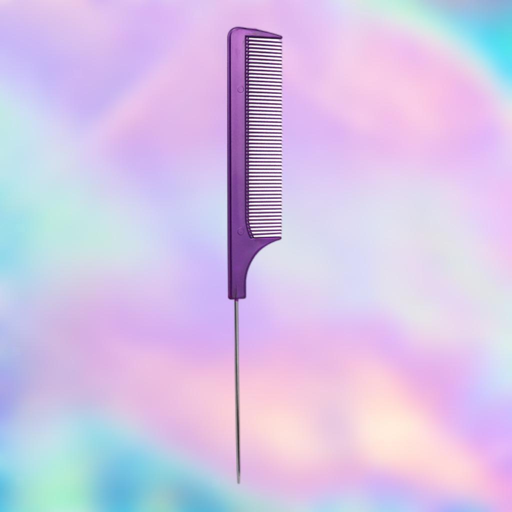 Fityle 2piece Stainless Steel Comb Combs Teasing Comb Adding  style