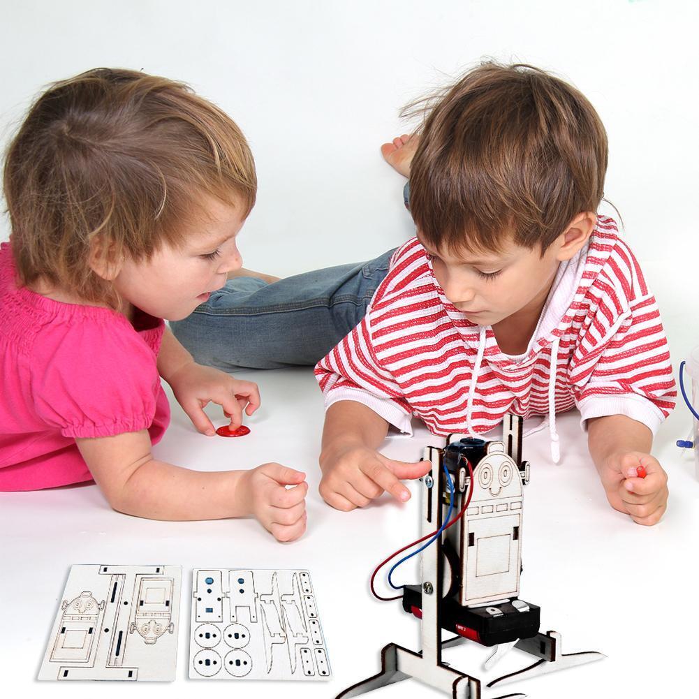 Electric Robot Science Experiment Material Package DIY Small Production Kit